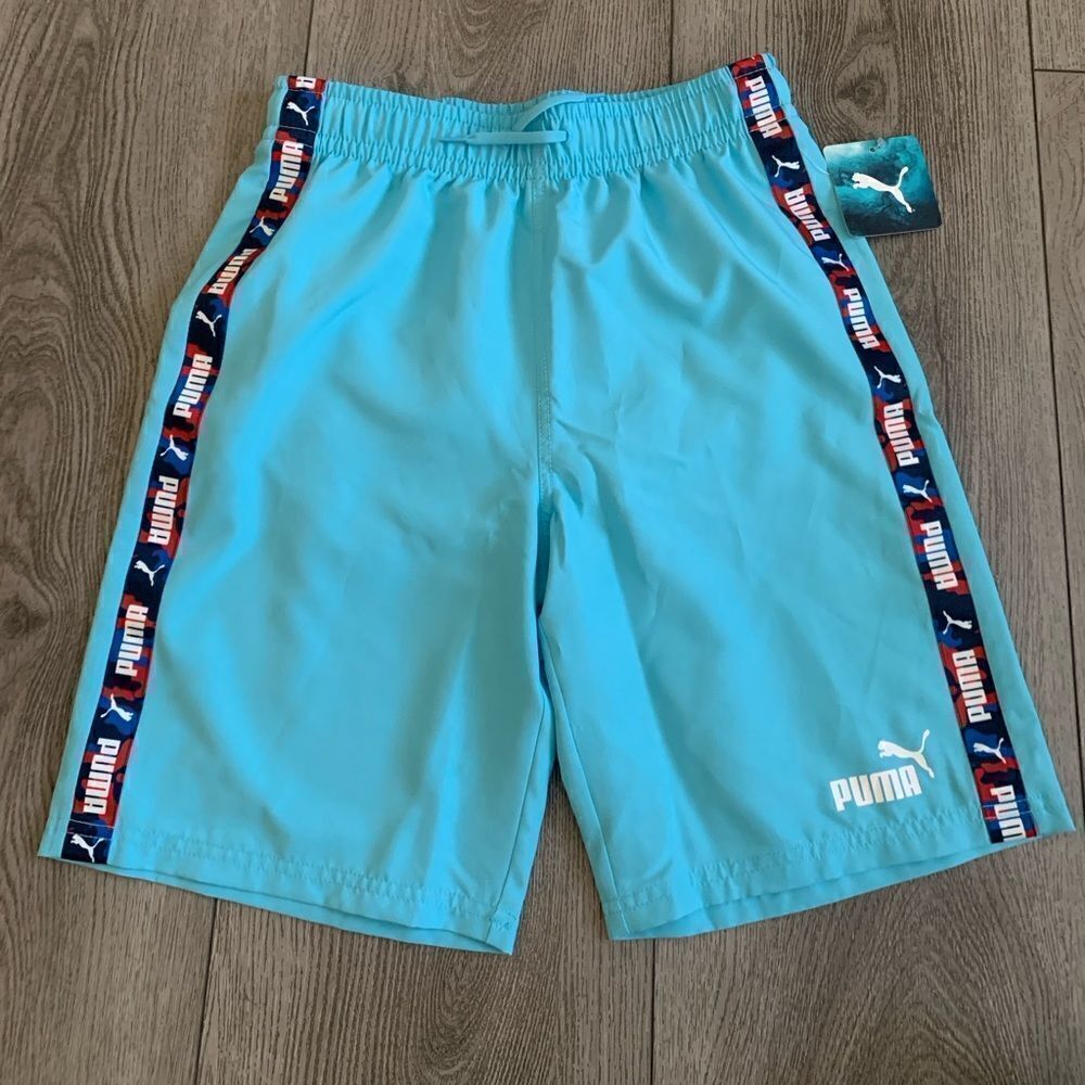 Puma boys swim trunks with lining